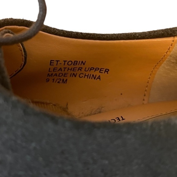 ELLEN Tracy Active Tobin Wedge Suede Leather Loafer in Grey - Picture 7 of 8